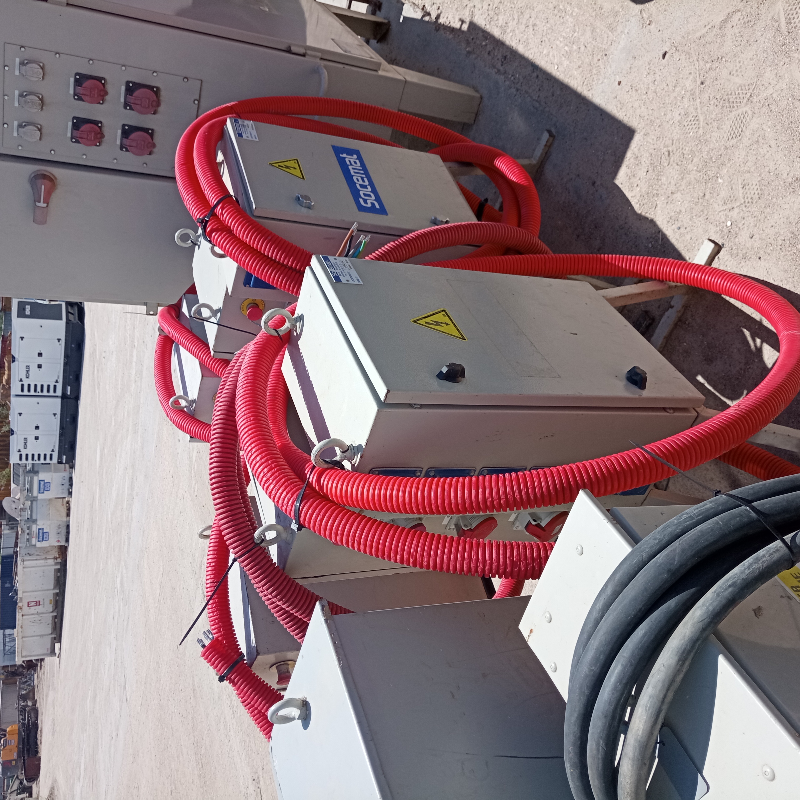 Coffrets et alimentations provisoires de chantier